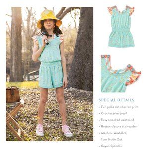 Matilda Jane  - Confetti Party Romper Sz 6 -NWT